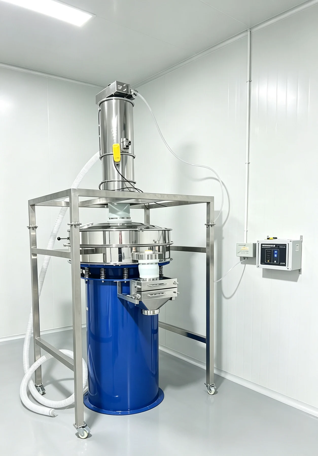 Powder Screening equipment configuration
