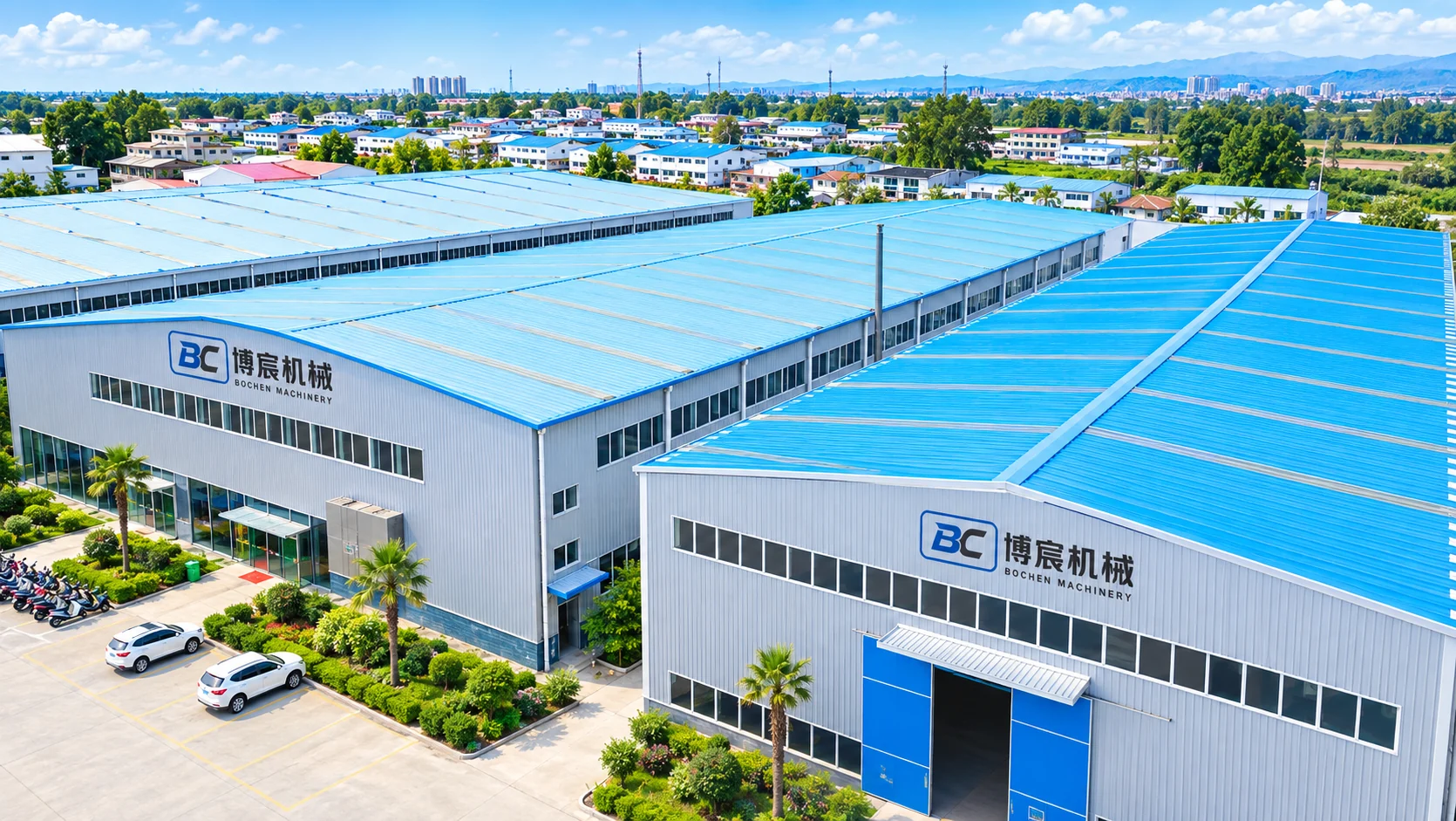 Bochen factory buildings in Xinxiang